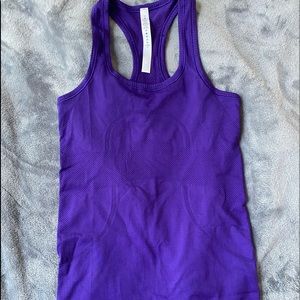 Lululemon Swiftly Tech Racerback 4 court purple
